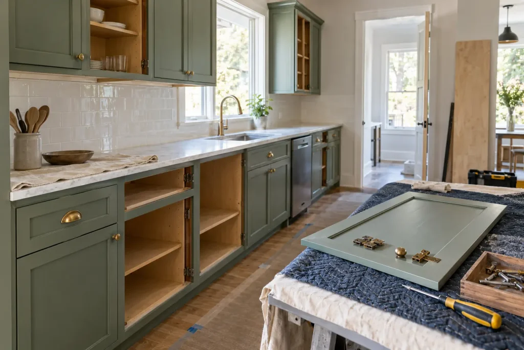 Cabinet Refacing vs. Cabinet Replacement