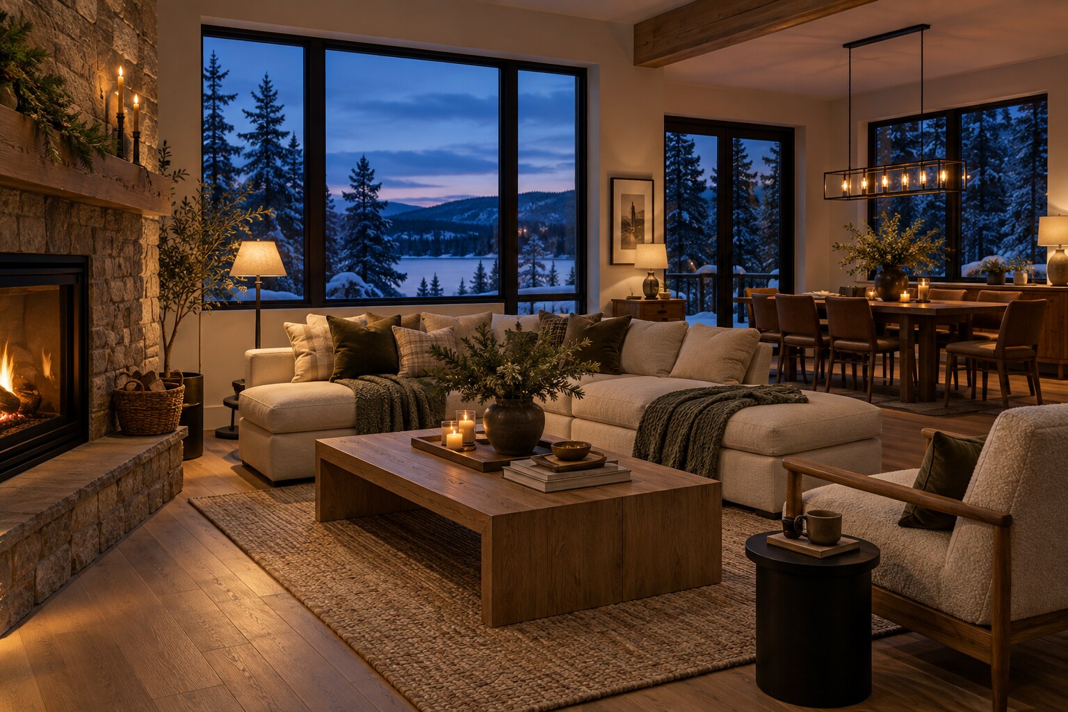 How layered lighting, colour temperature, glare control and daylight planning can make winter interiors more comfortable and legible.