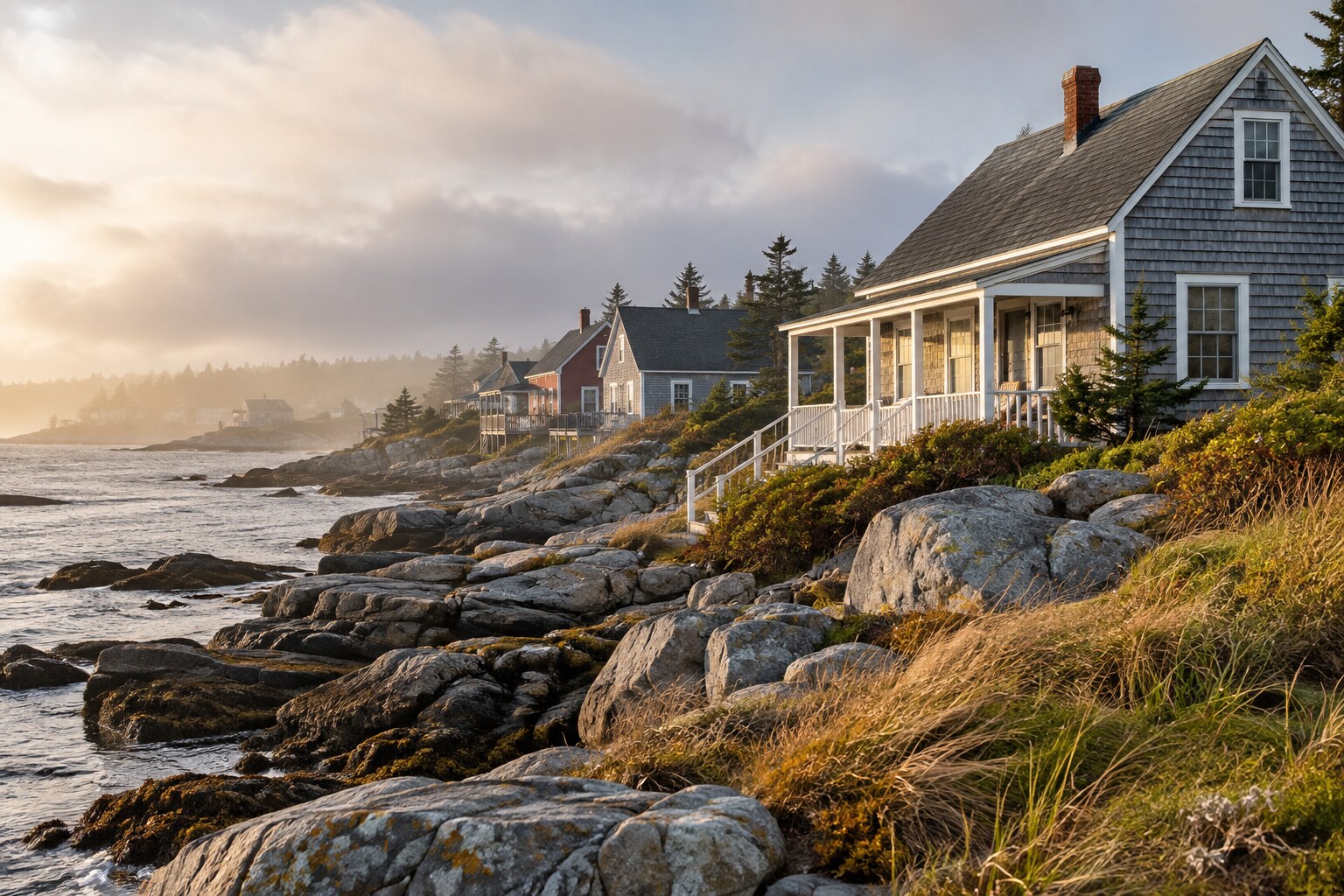 What Atlantic Canadian houses reveal about wind, water, local materials, compact form and durable everyday design.