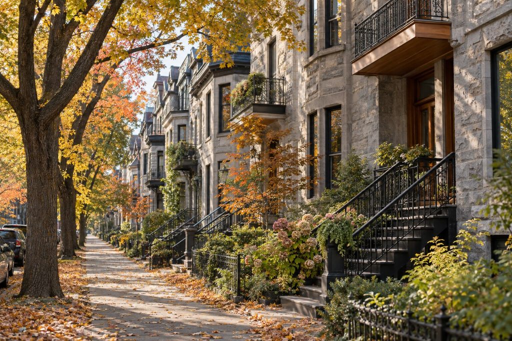 A design-minded introduction to Montreal’s dense residential fabric, material identity and culture of balconies and shared outdoor life.
